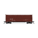 N 40' Wood Stock Car, ATSF 52240, Mule Sounds