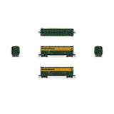 N 40' Wood Stock Car, CNW 14465, Mule Sounds
