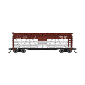 N 40' Wood Stock Car, CP 273190, Mule Sounds