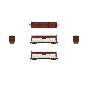 N 40' Wood Stock Car, CP 273498, Sheep Sounds