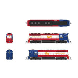HO EMD SD45 Locomotive, NW 1776 Bicentennial High Hood