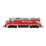 HO EMD GP30, BN 2250, CBQ Chinese Red w/ BN patch, Paragon4 Sound/DC/DCC