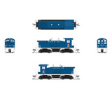 EMD SW7 Switcher, Union RR 703, Blue & White, Paragon4 Sound/DC/DCC, N