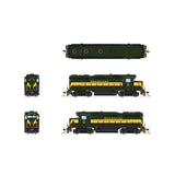 HO EMD GP30 Locomotive, SAL 504 Pullman Green / Yellow / Orange