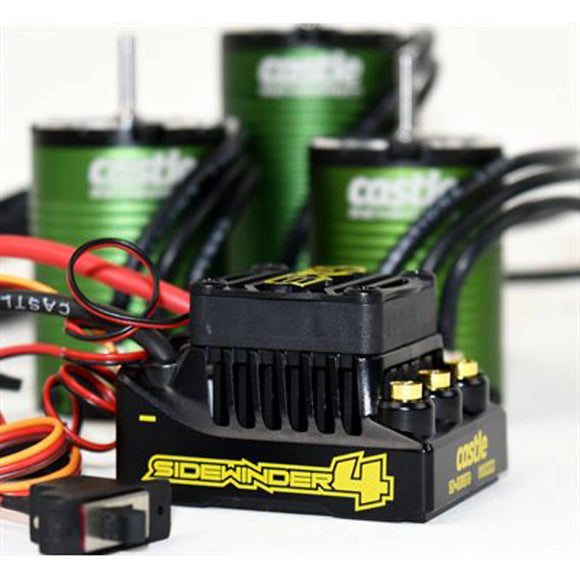 Sidewinder 4 Sensorless Waterproof ESC & 1412-2100kv Sensored Motor Combo