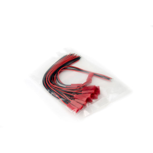 Female JST Plug with 12cm 22 AWG Wire (20)