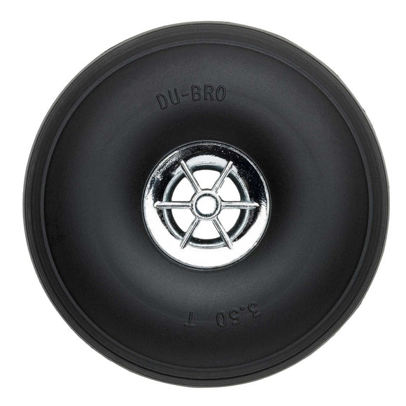 Treaded Chrome Wheels, 3-1/2