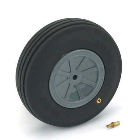 Treaded Wheel, 3-3/4