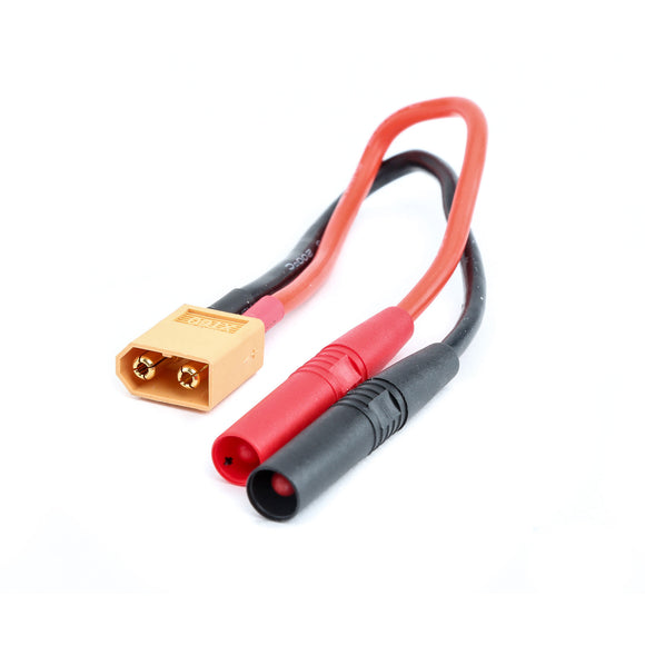 Insulated Charge Adapter: Banana to XT60 Male