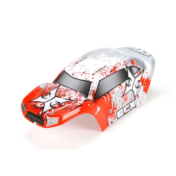 Body Set, Decorated, Red/White: 1/24 Temper