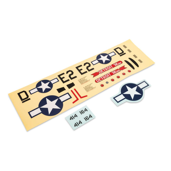 Decal Sheet: UMX P-51 