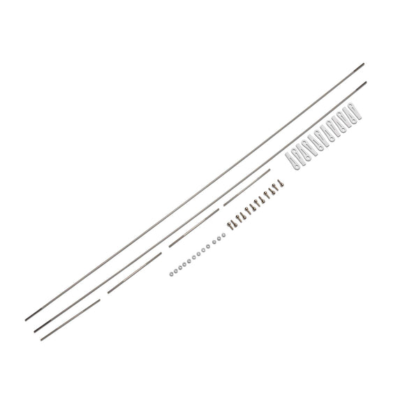 Pushrod Set w/Ball Links: Super Timber 1.7m