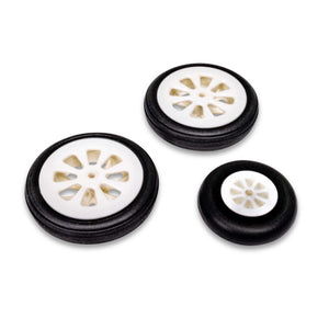 Wheel Set Mains 60mm, Nose Wheel 44mm; Habu 80
