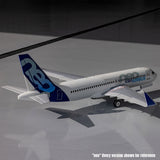 Airbus A320neo 1.5m Airliner Twin 64mm EDF BNF Basic with AS3X+ and SAFE Select (White)