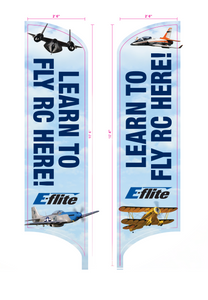 E-flite 10' Feather Flag