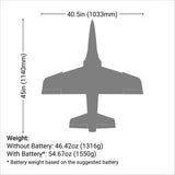 E-flite Habu STS 70mm EDF Smart Trainer w/SAFE RTF Basic