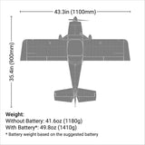 RV-7 1.1m BNF Basic with SAFE Select and AS3X