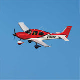 E-flite Cirrus SR22T Red 1.5m BNF Basic