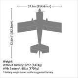 Ultimate 3D Smart BNF Basic with AS3X and SAFE, 950mm