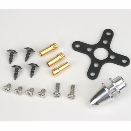Park 370 Brushless Outrunner, 1200Kv with 4mm Hollow Shaft: 3.5mm Bullet