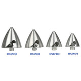 1.75" Aluminum Spinner with 4mm & 5mm Collets