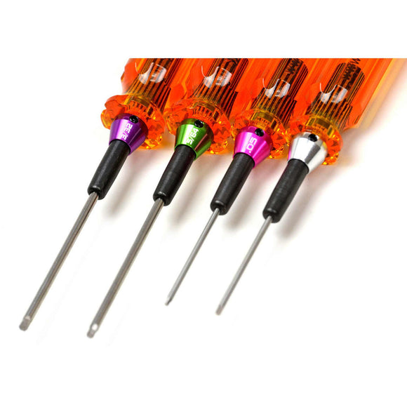 Mip Hex Id Collar Set, Standard Sae .05, 1/16, 5/64, 3/32