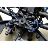 HD Steering Cranks, 7075 2 Color Anodized: B74