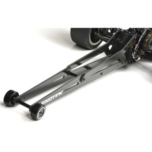 Ladder RC Wheelie Bar Set, Carbon Fiber, Extra Long Adjust: Losi 22S Drag Car