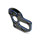 Laydown/Back RC Motor Plate, 2-Color Anodized: Team Associated B6.3, T6, SC6