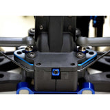 7075 RC Rear Ball Stud Mount, 2-Color Anodized: Team Associated B6.3, T6, SC6