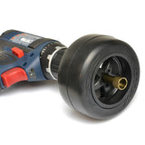 Tire Sander Arbor Set F1, with 12mm & 14mm Hex, 10mm, Front
