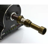 Tire Sander Arbor Set F1, with 12mm & 14mm Hex, 10mm, Front