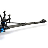 DR10M Pro Wheelie Bar Set, 3mm Carbon Fiber Single Wheel