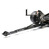 22 5.0 Pro Wheelie Bar Set, 3mm Carbon Fiber Single Wheel