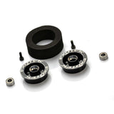 22 5.0 Pro Wheelie Bar Set, 3mm Carbon Fiber Single Wheel