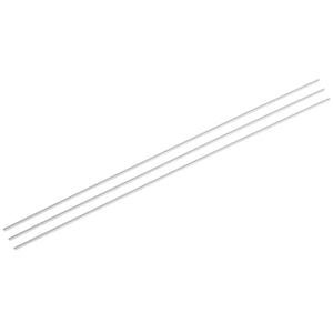 .123 T Channel White Styrene 14" 3Pk