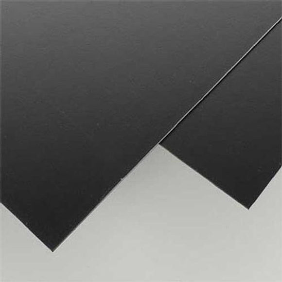 Black Styrene Sheets, .06x8x21