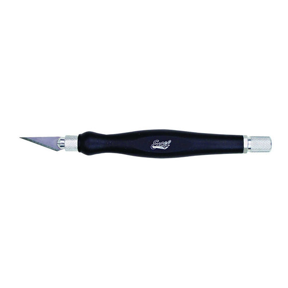 K26 Fit Grip Knife Rubberized Grip, Black