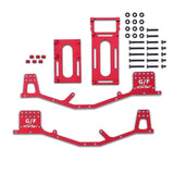 Akashi Aluminum Frame, Red: Kyosho Mini-Z 4X4