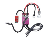 Cyclos 2S Lipo 20A/40A Brushless Sensored ESC: Drift/race and Bluetooth (with Aluminum Purple Case )