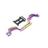 Grasshopper Titanium Frame Kit, Rainbow: TRX-4M