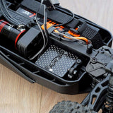 Carbon Fiber Servo Mount/Radio Deck 1/18 Grom
