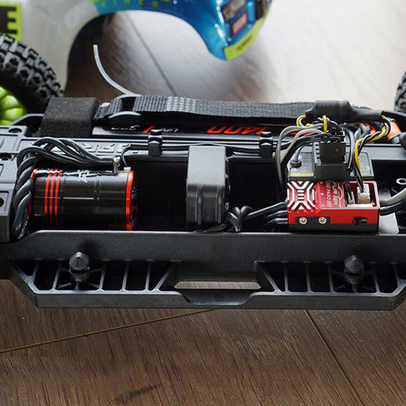Carbon Fiber Servo Mount/Radio Deck 1/18 Grom