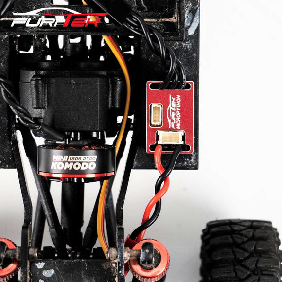 MicroSilk 2025 Brushless Power System with MicroPython and MiniKomodo FOR REDCAT ASCENT-18