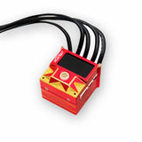 SlideTech Drift Sensored Electronic Speed Control with OLED Screen, Crimson Gold
