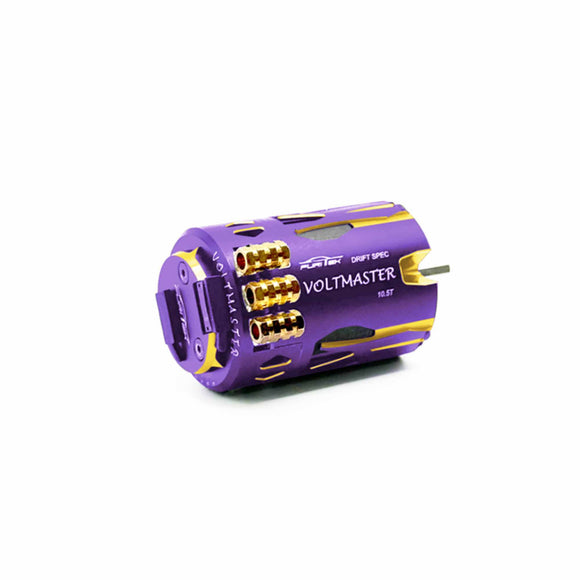Voltmaster 10.5T Sensored Brushless Drift Motor, Royal Purple