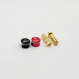 Furitek LowPro Bullet Plug Grips w/5mm Bullets (Black/Red)