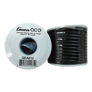 Gensace silicone wire 12 Gauge black 36.09ft Length