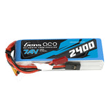 7.6V 2400 mAh 2s, RX, LiPo JST