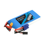 7.4V 5000mAh 2S Receiver LiPo Battery: EC3, JR